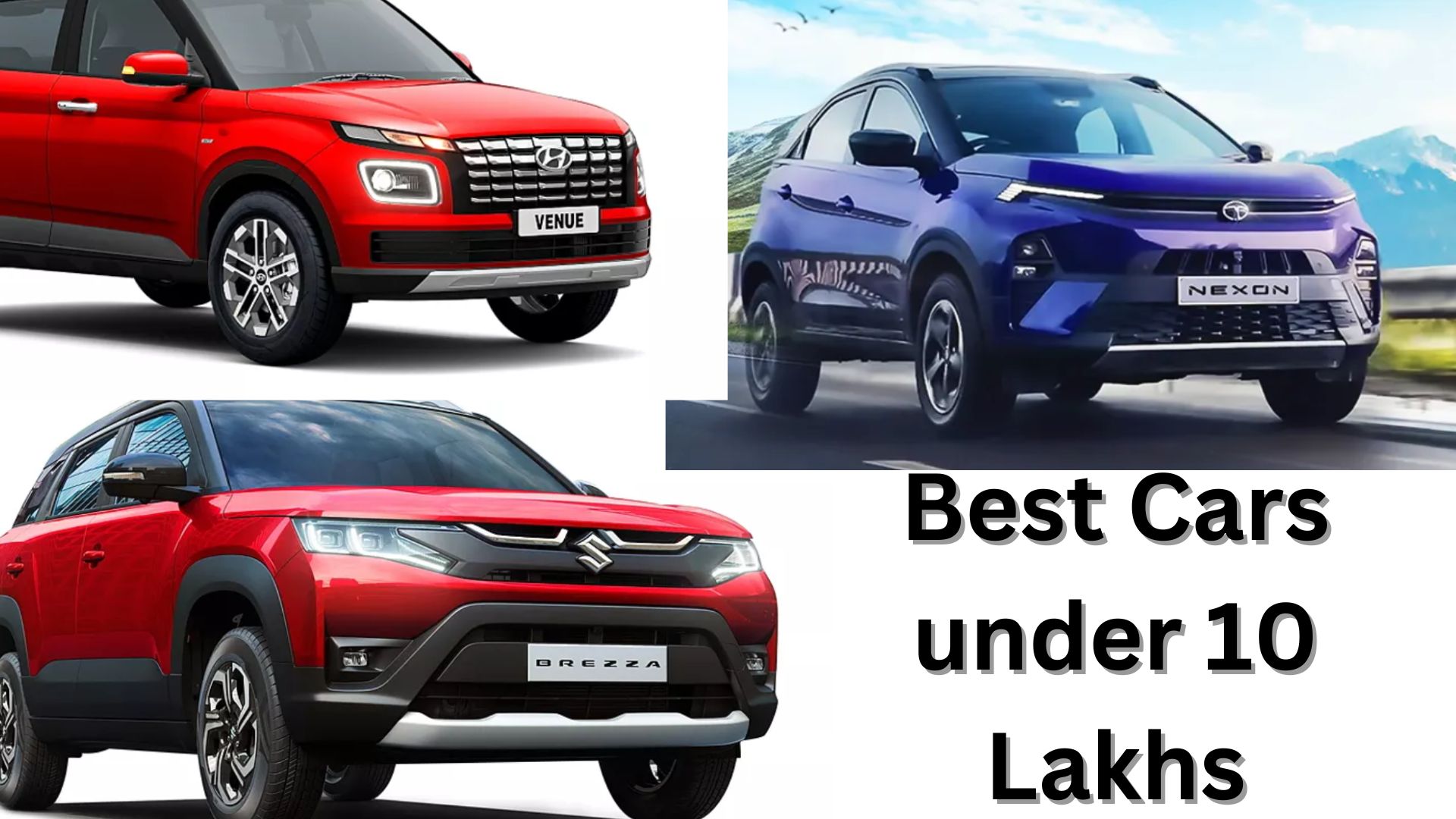 Best Cars under 10 Lakhs