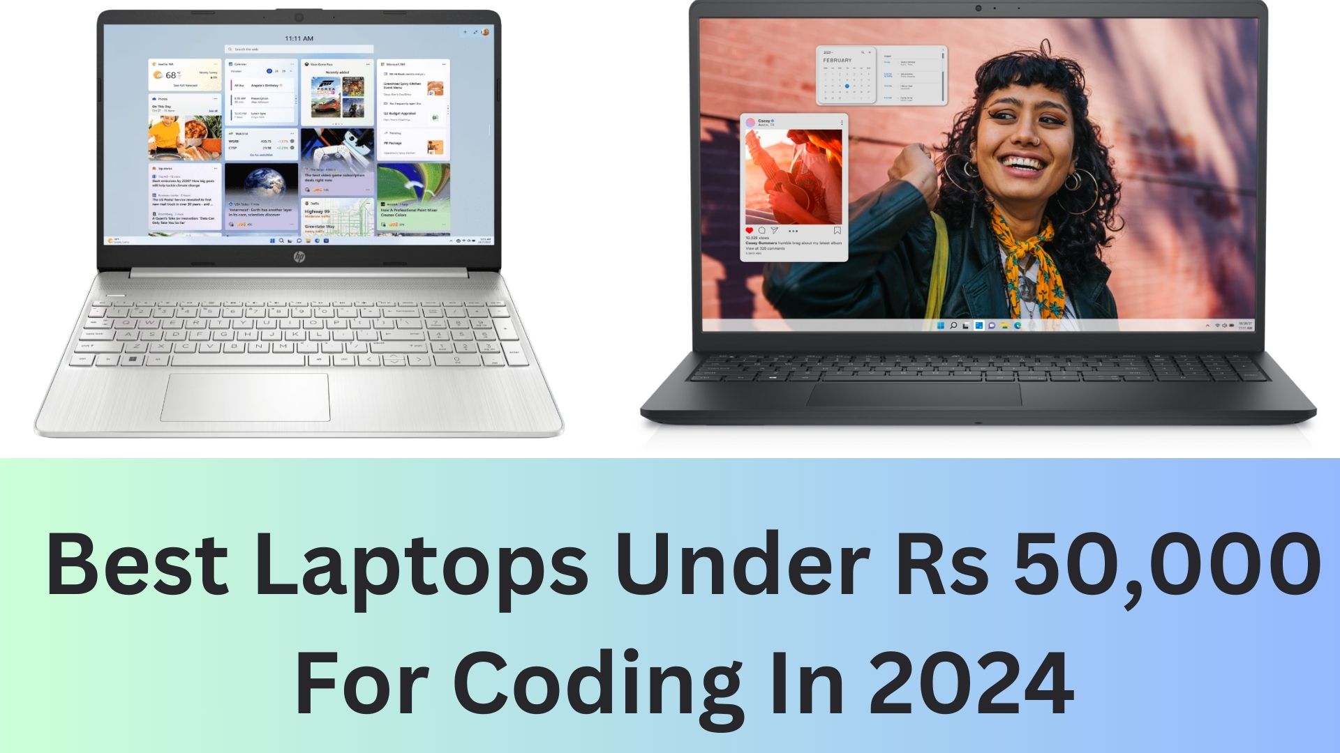 Best Laptops Under Rs 50,000 For Coding In 2024